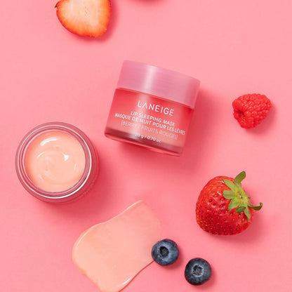 LANEIGE – Mascarilla labial de noche con sabor a frutos rojos